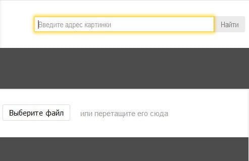 Maneiras de procurar imagens no Yandex