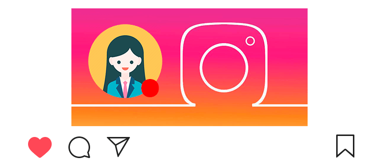 O que significa o ponto vermelho no Instagram?