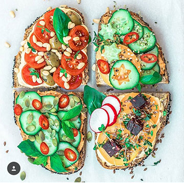 ideias de fotos de verão para sanduíches do instagram