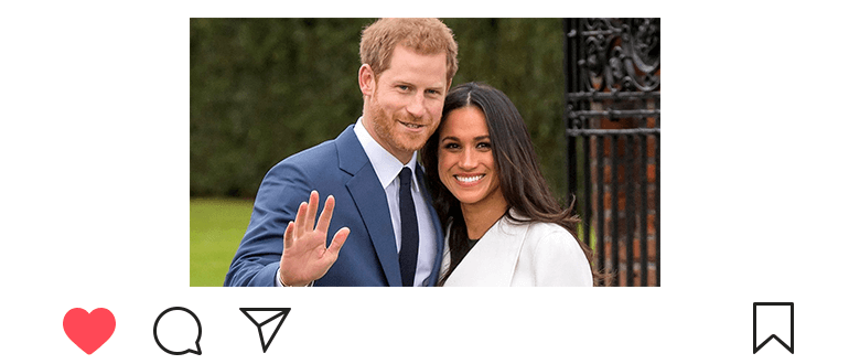 Príncipe Harry e Meghan Markle Instagram