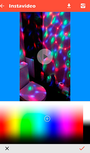 Processamento de vídeo para Instagram no InstaVideo