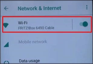 Configuração de Wi-Fi da Huawei