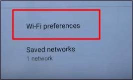 Preferências de Wi-Fi