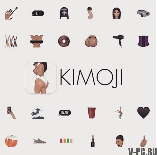 Emoticons Kimoji baixar
