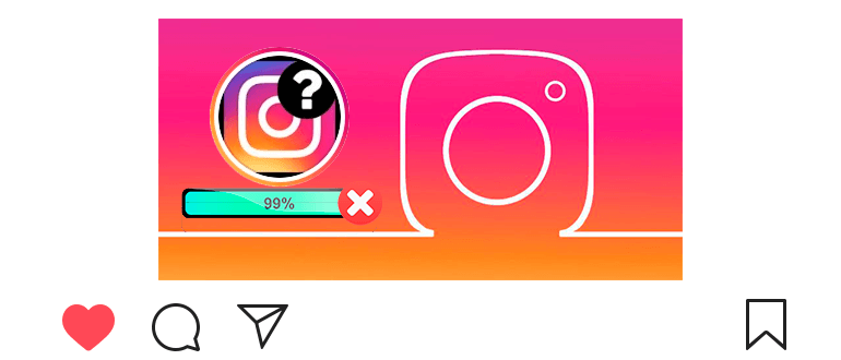 A história do Instagram não está sendo carregada
