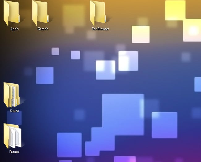 Grandes ícones no Windows 7