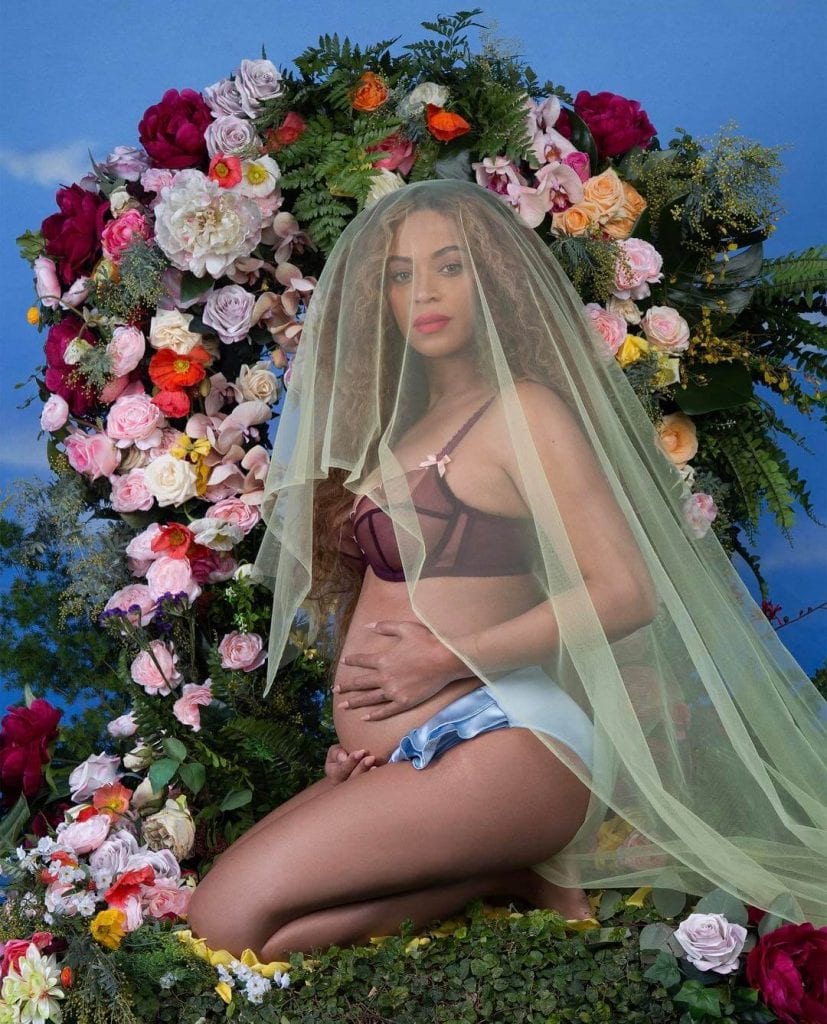 Beyonce, grávida de gêmeas Instagram