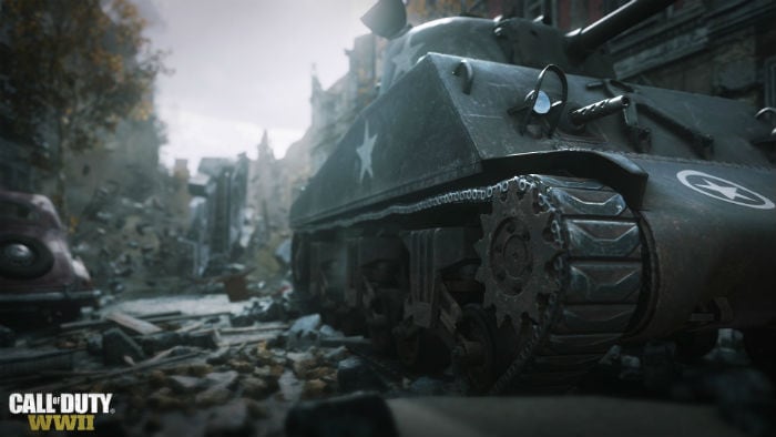 Batalhas em Call of Duty: Segunda Guerra Mundial estão por toda parte.